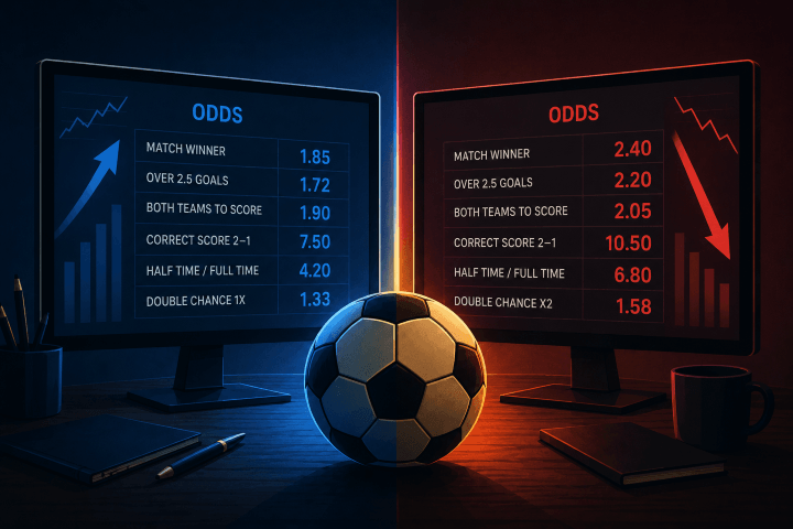 So sánh tỷ lệ kèo World Cup 2026 giữa W88 và M88